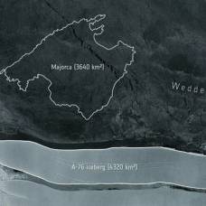Самый большой в мире айсберг откололся от антарктиды