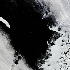 Самый большой айсберг в мире вошел в пролив дрейка