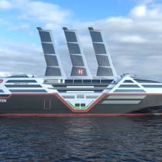 Норвежская компания планирует создать экологичный лайнер, похожий на «титаник»