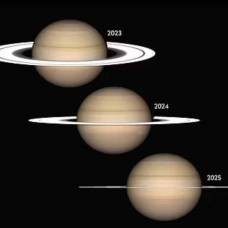 Кольца сатурна «исчезнут» в 2025 году