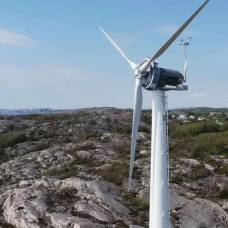 В швеции заработала самая высокая в мире деревянная ветряная турбина