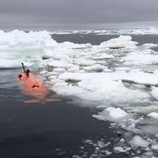 Как подводный беспилотник исследовал ледяной шельф в антарктиде