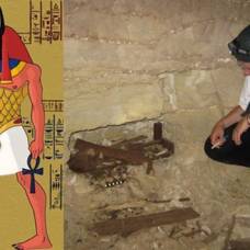 В египте найден лабиринт с телами собак