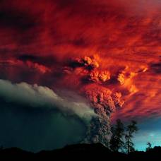 Эффектные фотографии извержения вулкана пуйеуэ