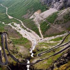 Trollstigen road – самая опасная дорога в норвегии