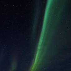 Аврора в небе над исландией