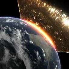 Падение астероида на землю
